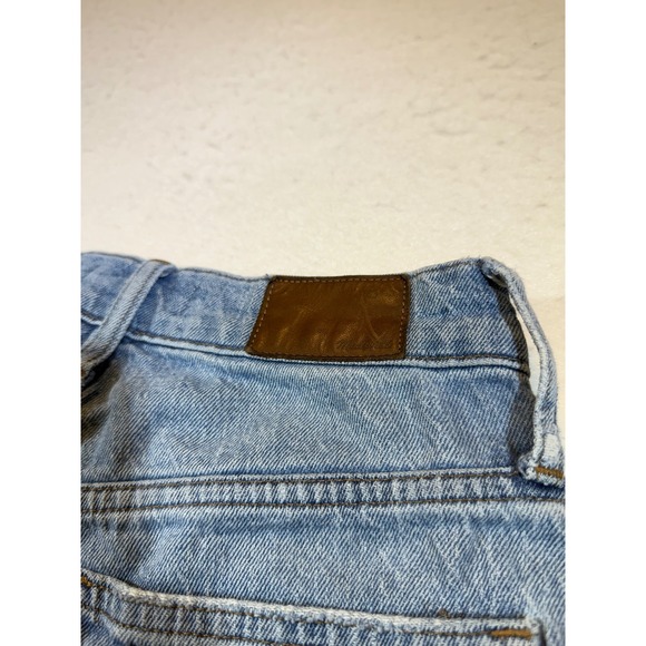 Madewell The Perfect Vintage Jean Women's Size 24P High Rise Raw Hem Blue Denim - Picture 6 of 6